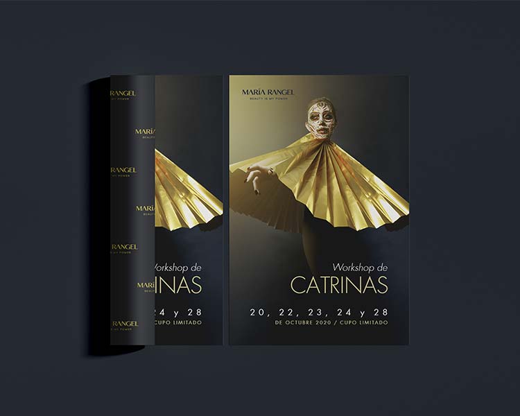 Poster-Catrinas-Maria-Rangel